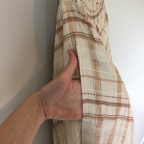 {Gianni Bini} Linen Strapless Dress - Picture 6 of 8